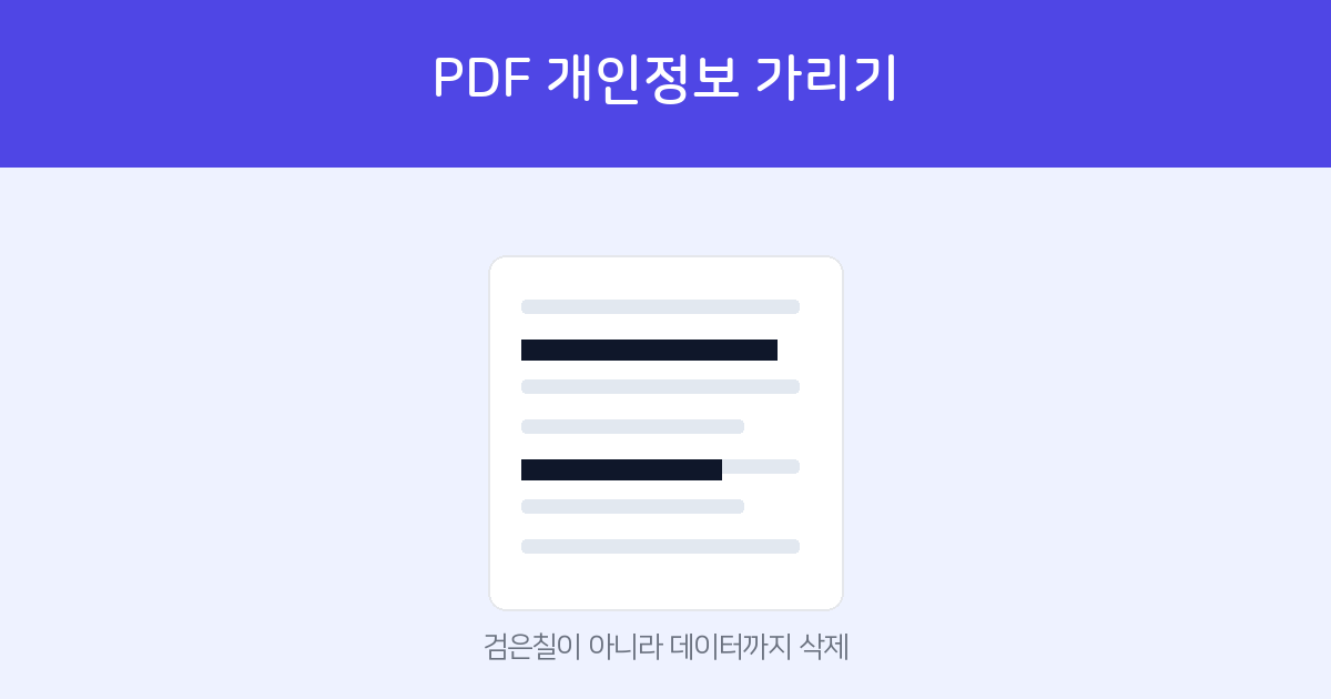 How to redact personal information from a PDF — remove IDs and account numbers